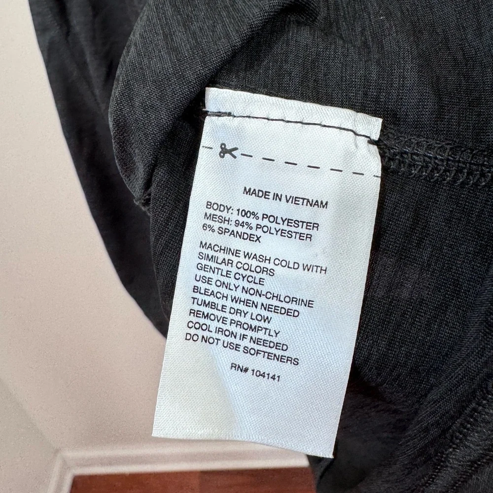 Reebok Black Tank Top with Multicolor Accents - Picture 2 of 5